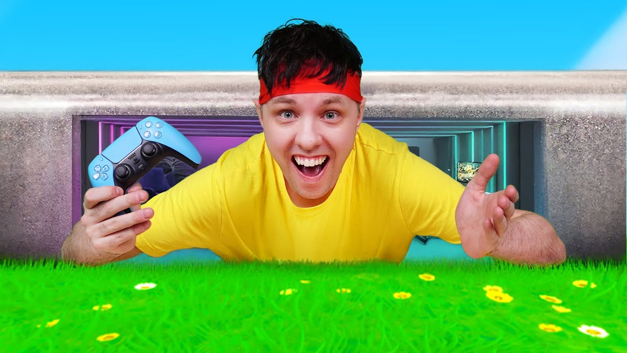 BYGGER OSYNLIGT GAMING RUM FÖR ATT GÖMMA MIG