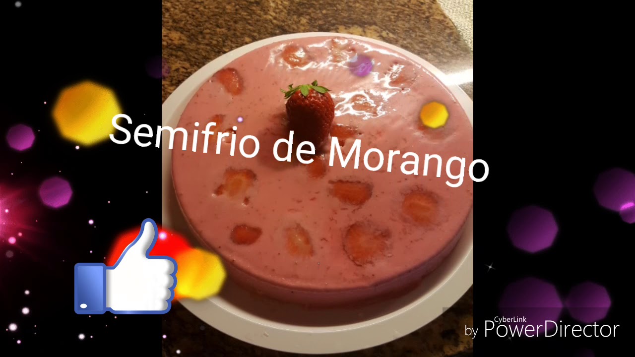 Semifrio de Morango
