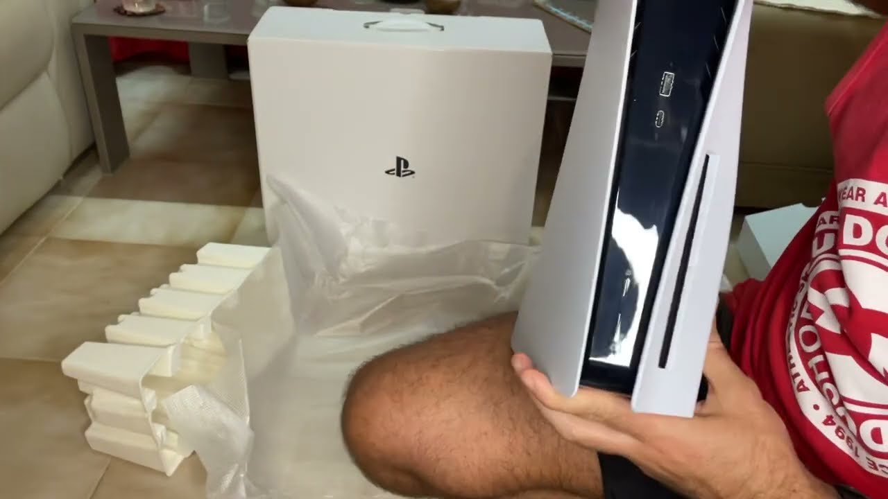 PS5 fat unboxing (Amazon)