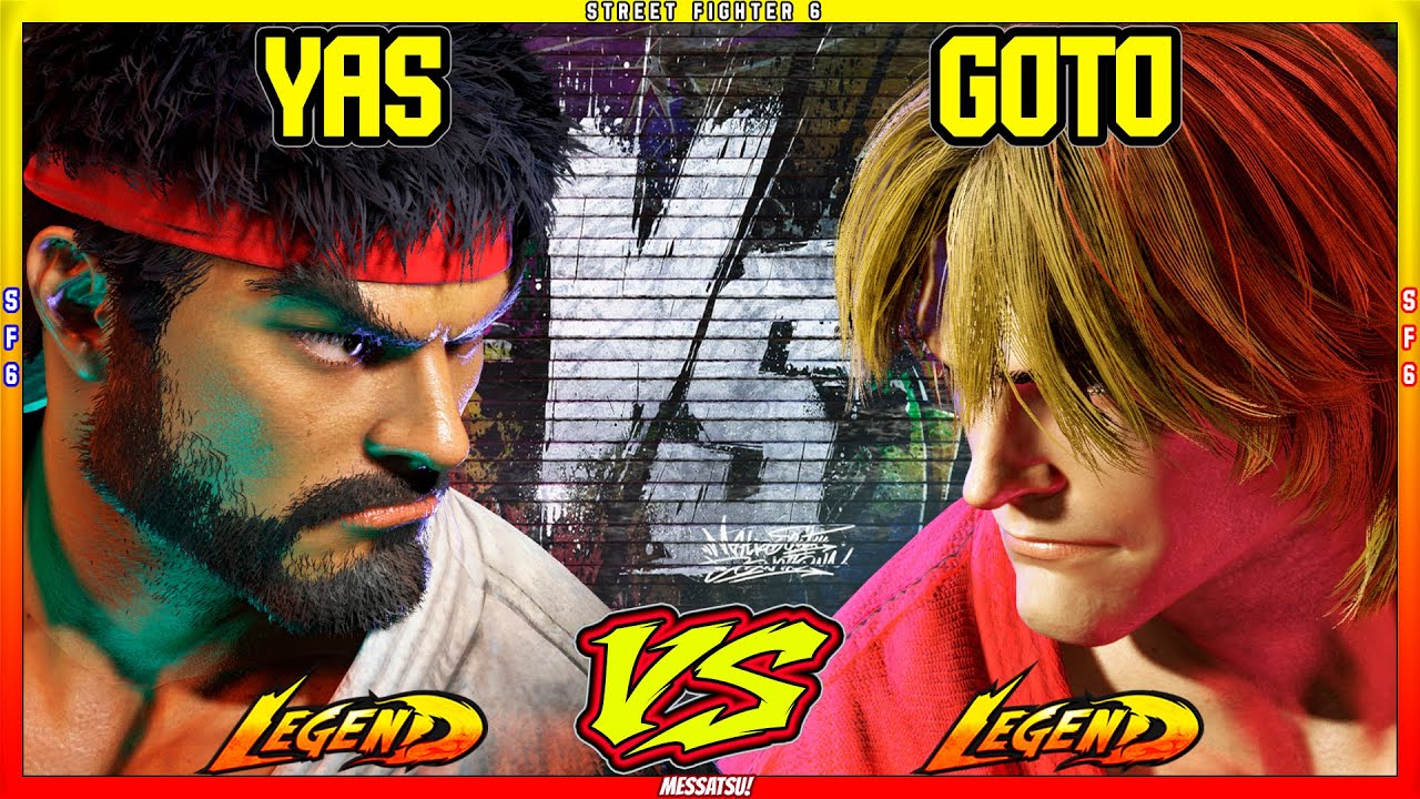 SF6 Yas (Ryu) VS Goto (Ken)💥Messatsu💥