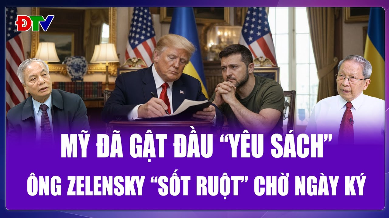 QUỐC TẾ NÓNG 26/1: Thuyết phục Mỹ thành công, Ukraine “sốt ruột” chờ ông Trump ký đảm bảo an ninh