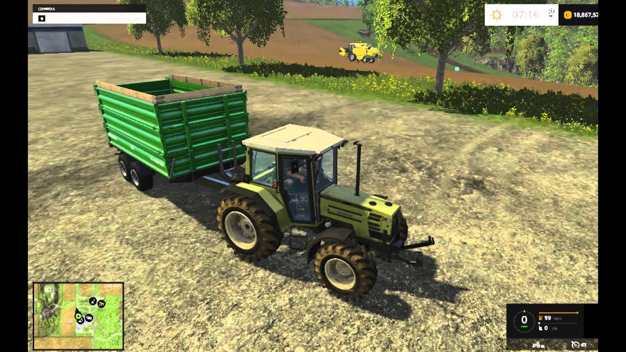 BRANTNER TA 14045 XXL TRAILER V 1.0 Farming Simularot 2015 mods