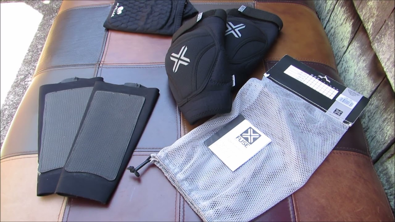 Fuse protection alpha knee pads  quick look.  bmx Flatland Haro Lineage master  #bmx