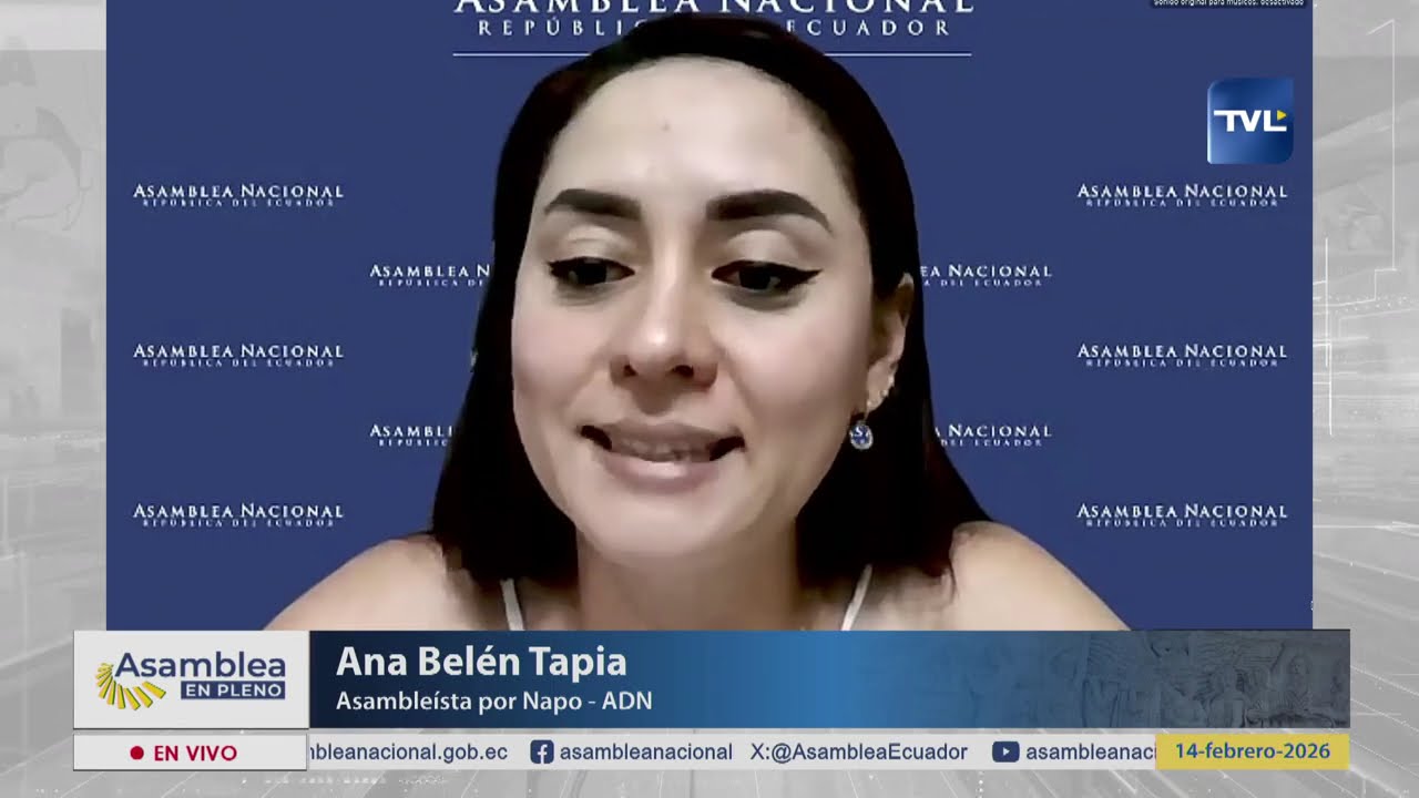 Asambleísta Ana Belén Tapia - Sesión 070