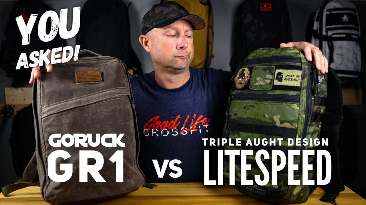 GORUCK GR1 против Triple Aught Design FAST PACK LITESPEED // Сравнение EDC + УДЕРЖИВАЕТ ЛИ ОН?
