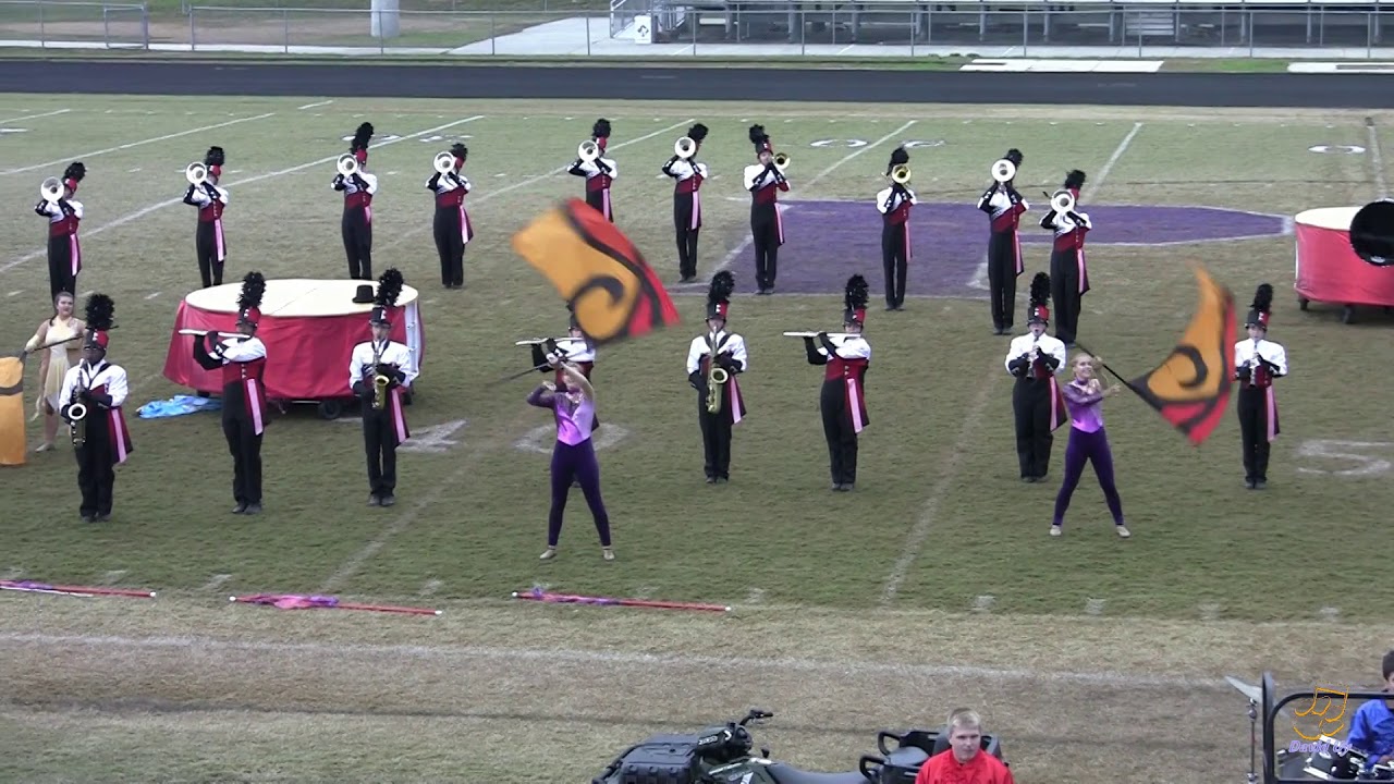 South Point High School Marching Band at Porter Ridge 10/27/2018