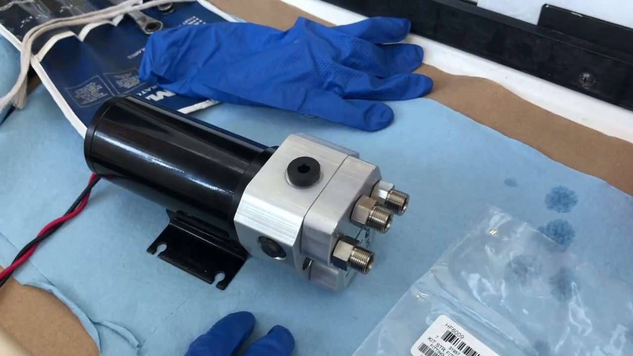 Autopilot Installation on Bayliner 3488 / Raymarine Evolution / EV200 / Hynautic Reservalve RV55