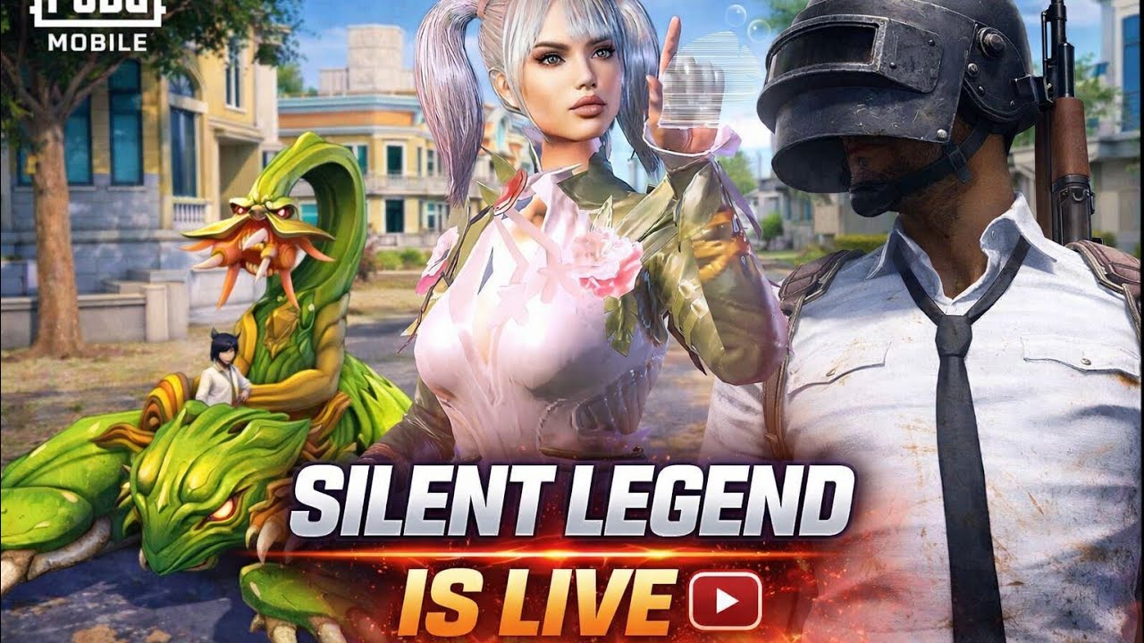 Silent is Live 🔴 | PUBG MOBILE Update 4.2 | Full Rush Gameplay 🔥