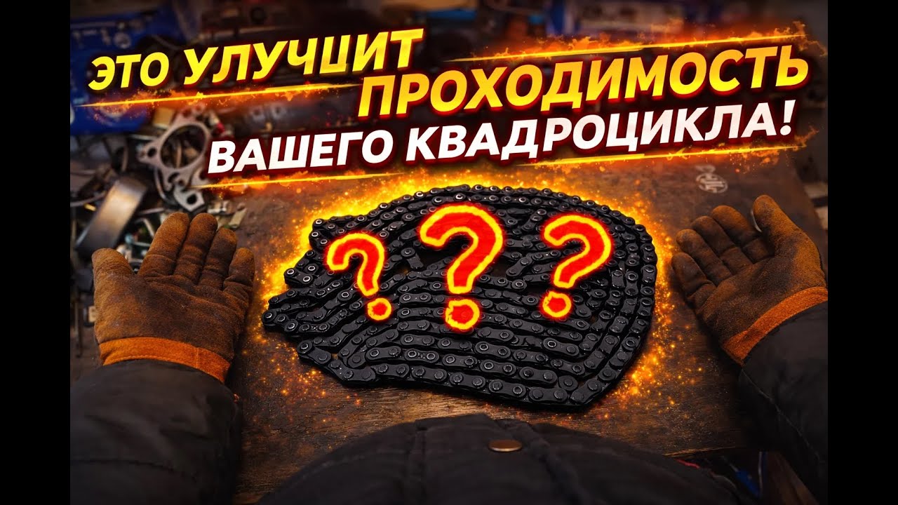 ЭТО УЛУЧШИТЬ ПРОХОДИМОСТЬ ВАШЕГО КВАДРОЦИКЛА /ПОМОГЛО?