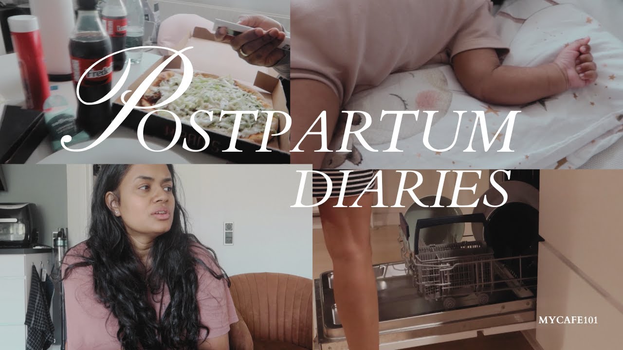 Postpartum Diaries - Day in the Life with My 4 Month Old Baby