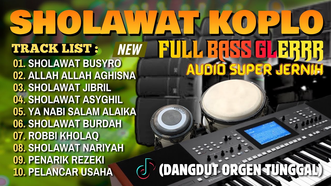 CEK SOUND SHOLAWAT MERDU TERBARU 2025 VERSI DANGDUT ORGEN TUNGGAL | VIRAL FYP KENDANG KOPLO TERBAIK