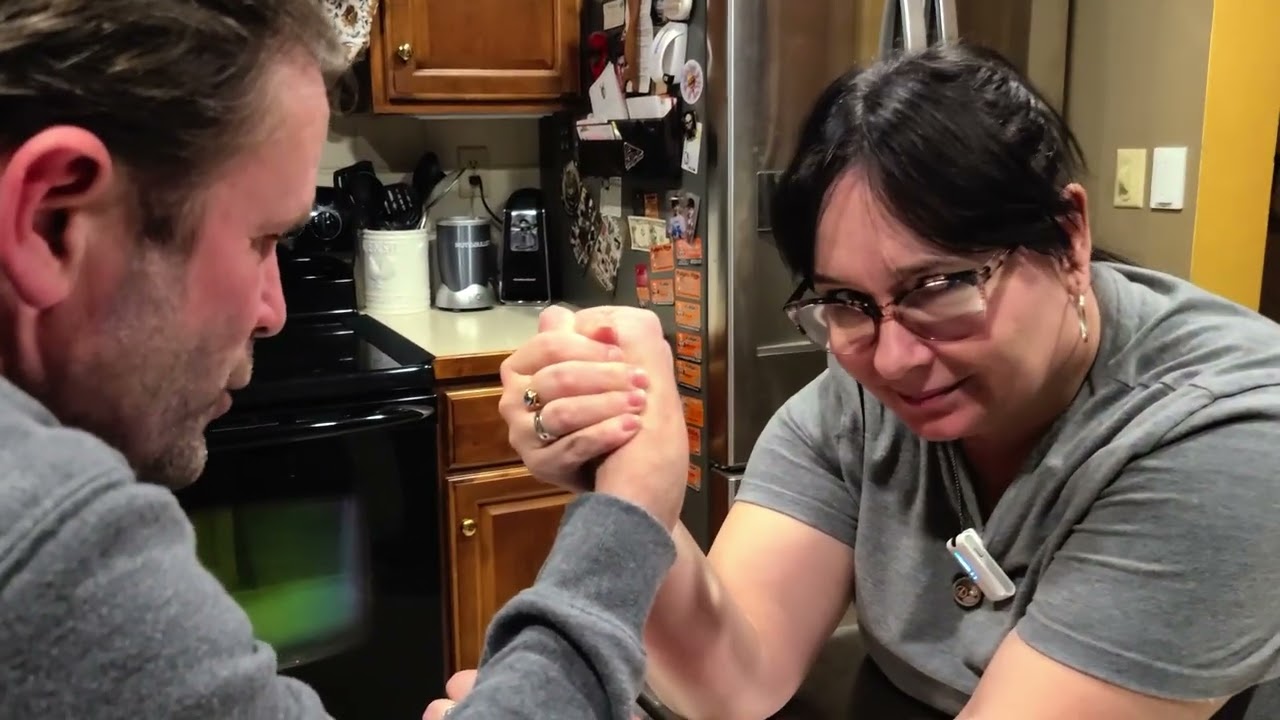 An Armed Woman. Another skit.
