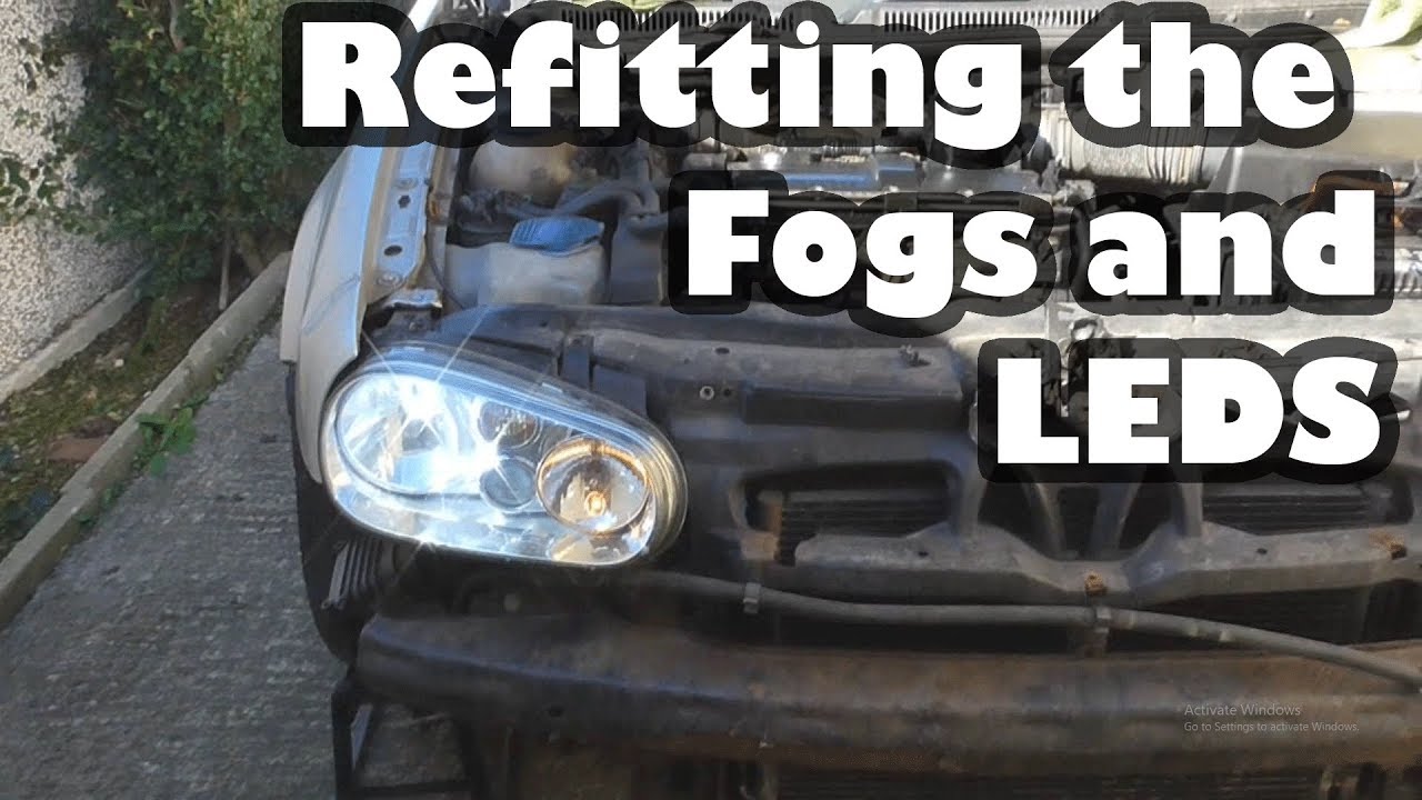 Модернизация проекта: замена фар и лампочек! - Volkswagen Golf Mk4