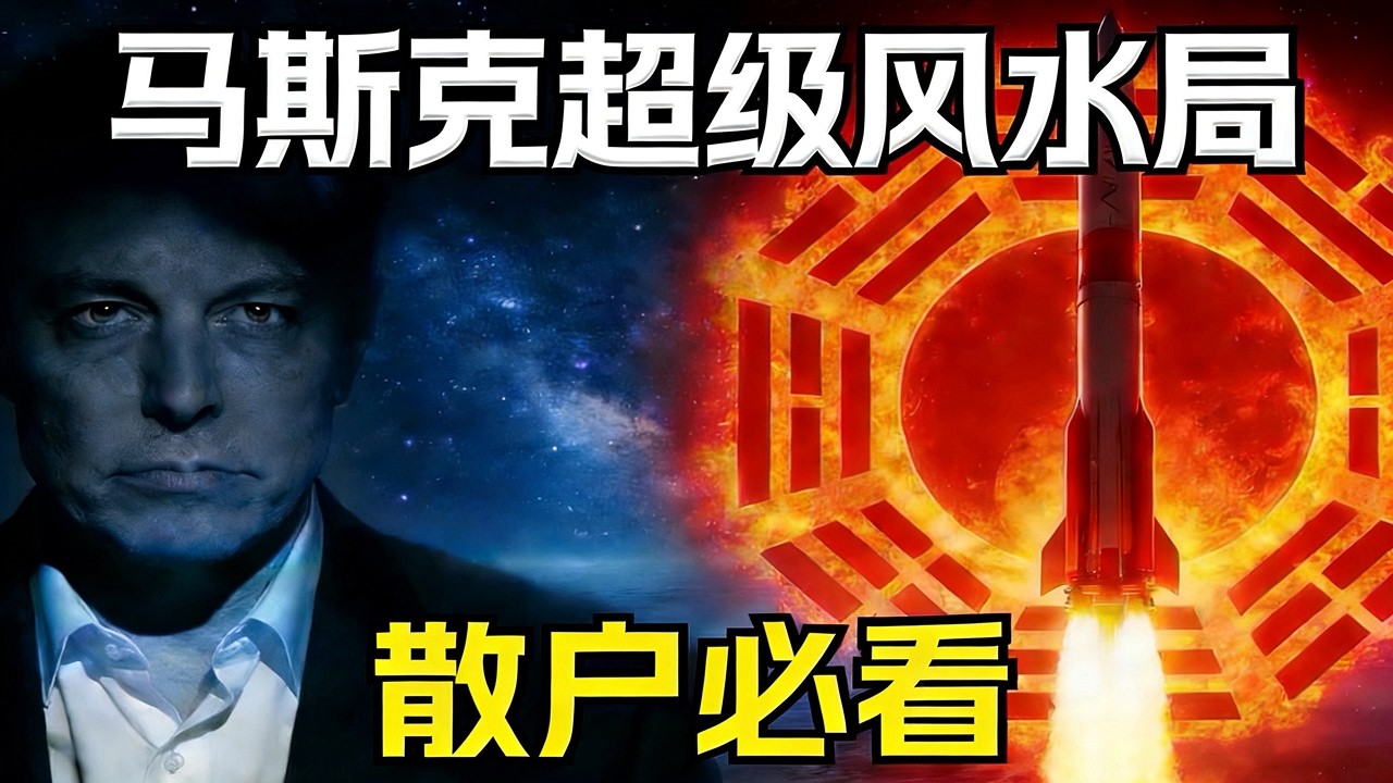 1.5万亿“风水局”！SpaceX IPO背后的“玄学”曝光！散户的翻身机会来了？#马斯克 #星链 #上市