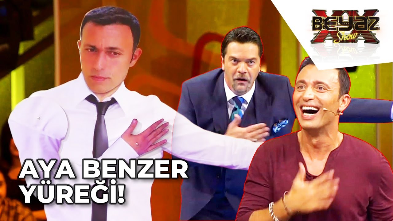 Beyaz'dan, Mustafa Sandal Dansına Özel Eğlenceli Kartonet! - Beyaz Show