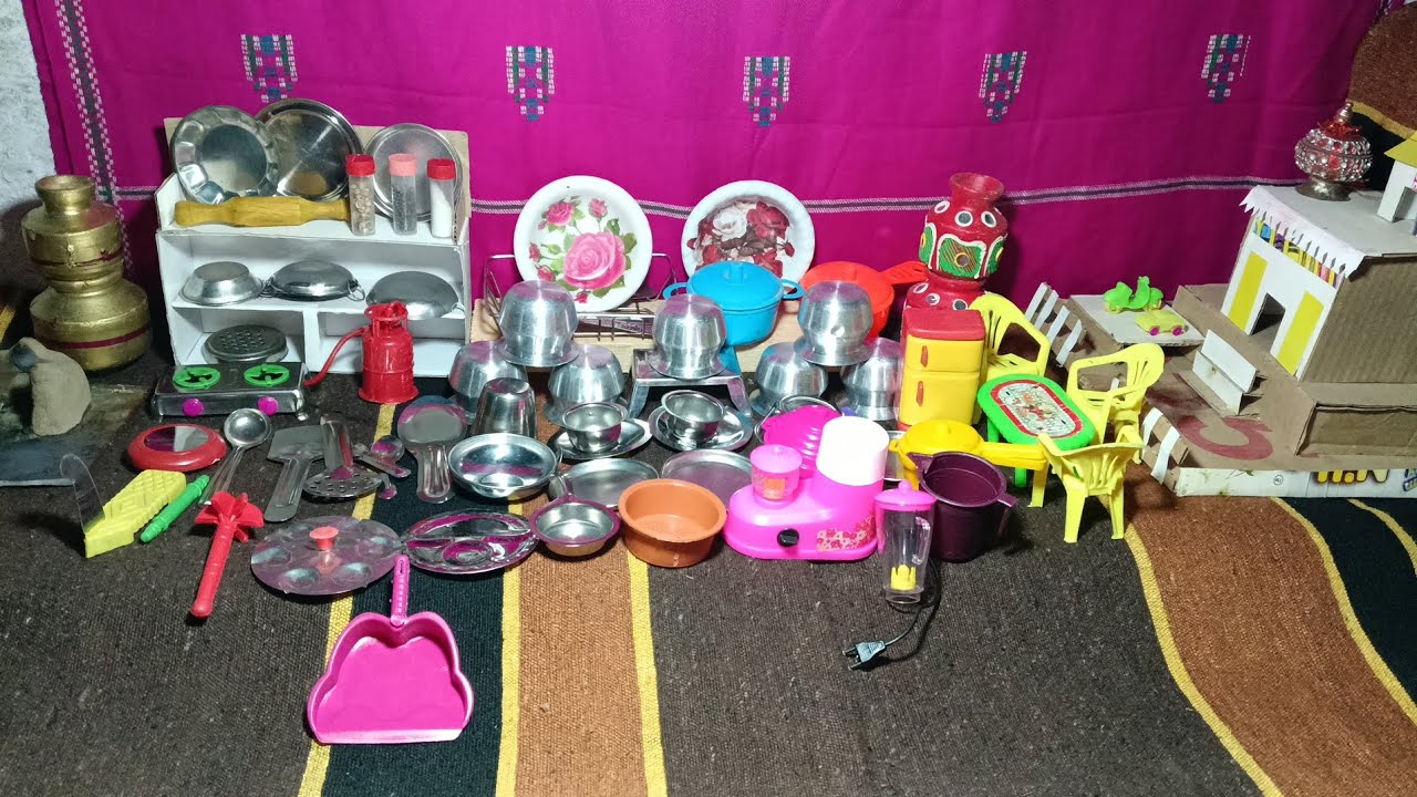 3:18 Minutes Satisfying With Unboxing Hello Kitty || Mini kitchen Set || Ac Mini Kitchen || 