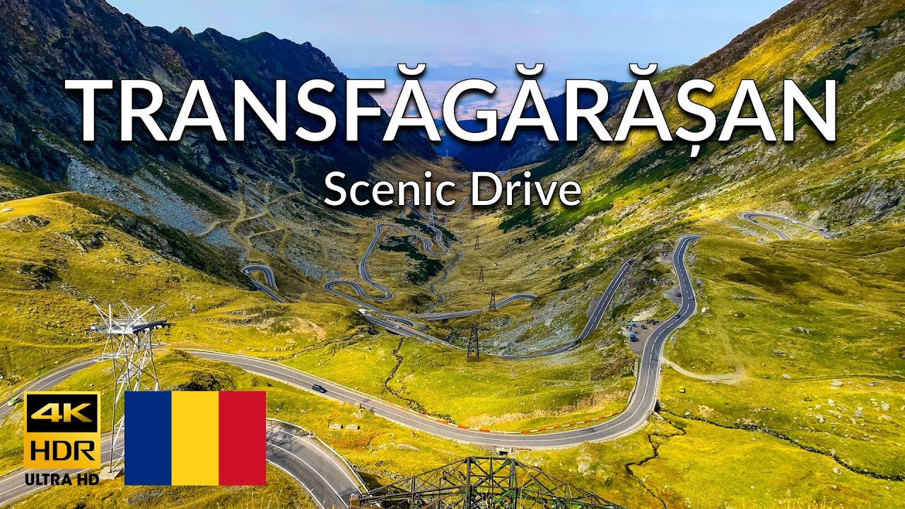 🇷🇴 4K Driving the Transfagarasan Highway | SCENIC DRIVE | #transfagarasan #transylvania #romania