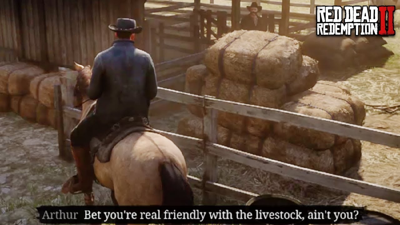 Arthur Antagonizes the Ranchers on MacFarlane's Ranch | RDR2