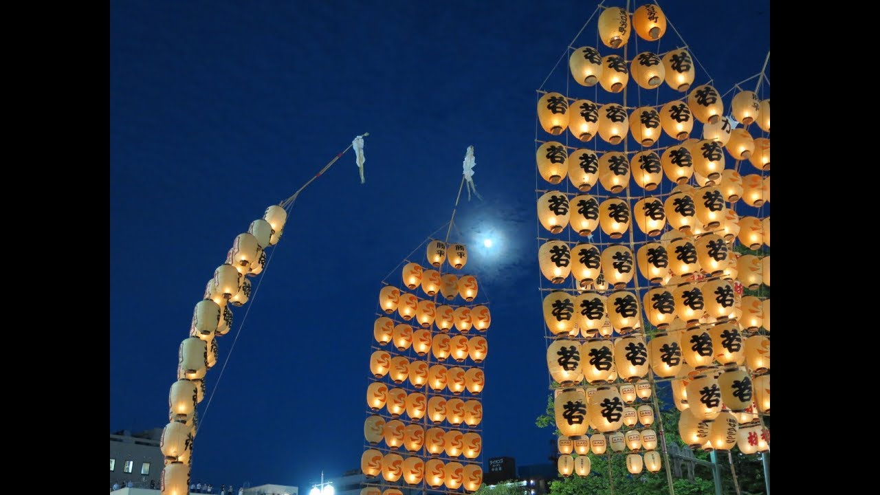 2017 秋田竿燈祭り Akita Kanto festival day2 Japan