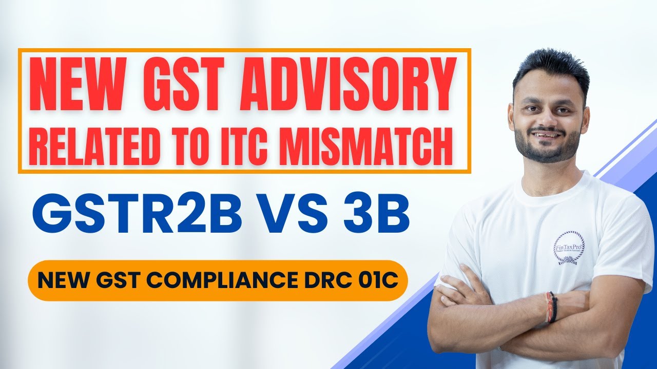Important GST Advisory on DRC 01C ft @skillvivekawasthi