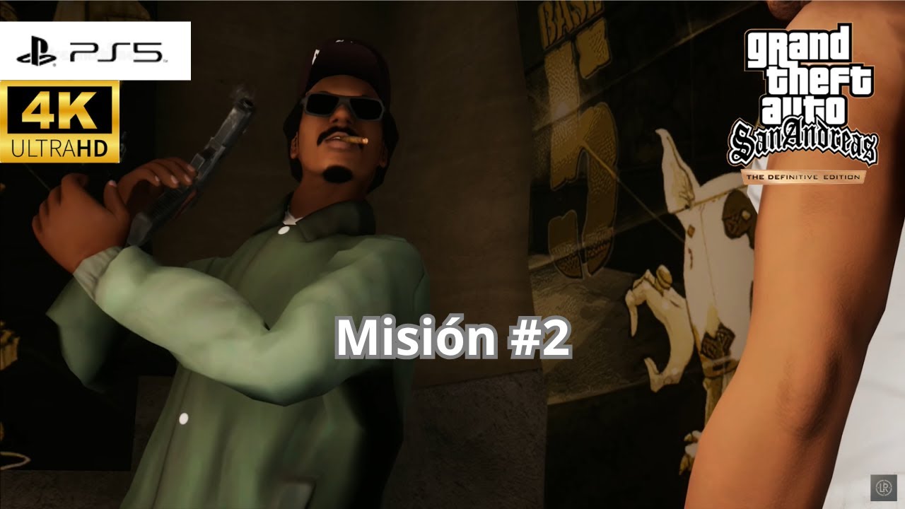 GTA San Andreas Definitive Edition PS5 - Misión #2 - Ryder (4K)