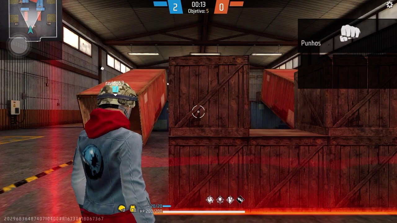 Eu jogando ff boas 👍👍