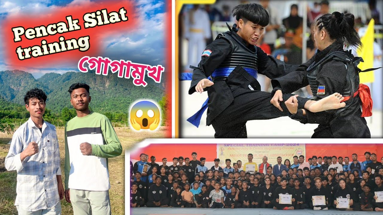 Part 1 All Assam Pencak Silat special training camp #gogamukh #arunachalpradesh এবছৰ ছয় মাহ  পিছত।