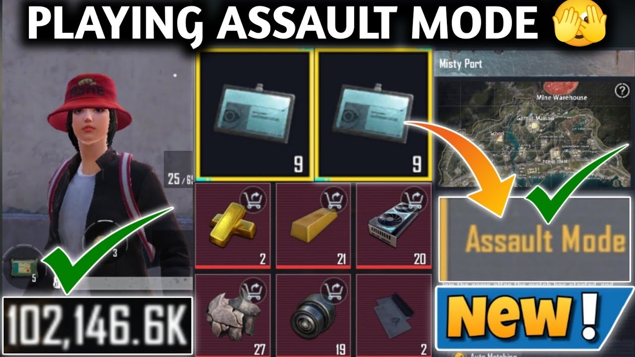 PLAYING ASSAULT MODE IN METRO ROYALE 🫣 PUBG METRO ROYALE