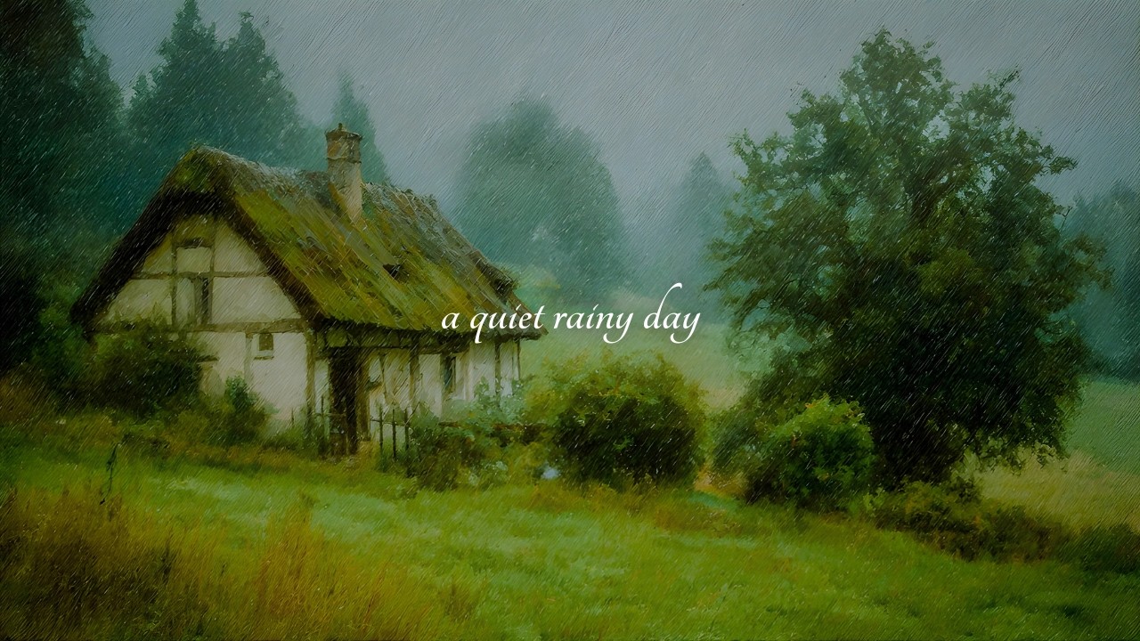 a quiet rainy day (piano playlist)