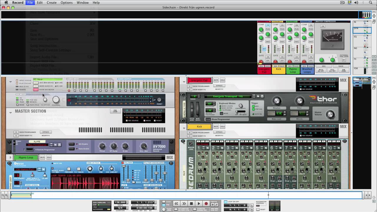 Micro Tutorial 18 - Sidechain compression