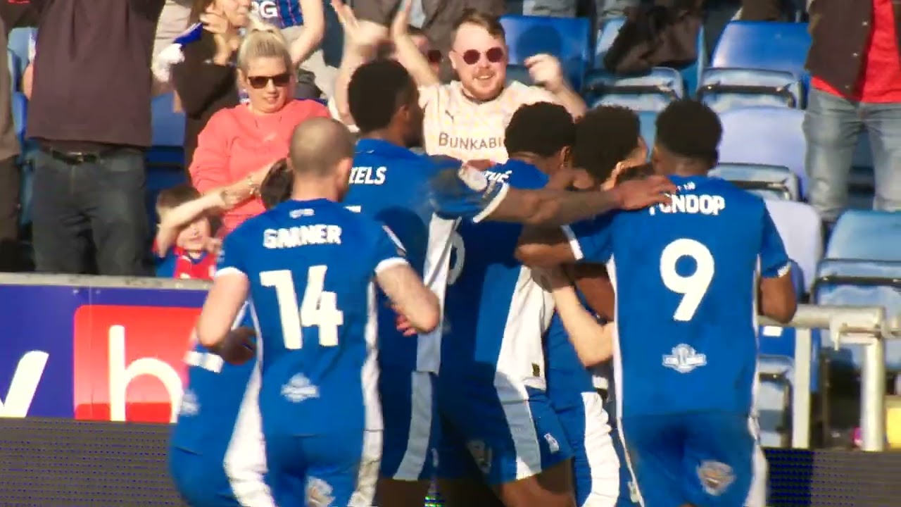 Oldham Athletic v Harrogate Town Highlights