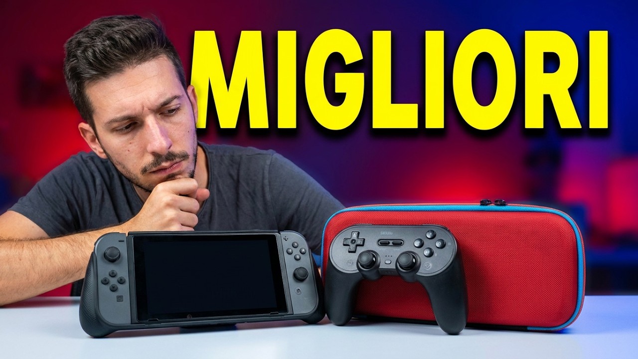 I MIGLIORI ACCESSORI per NINTENDO SWITCH 2 che UTILIZZO OGNI GIORNO
