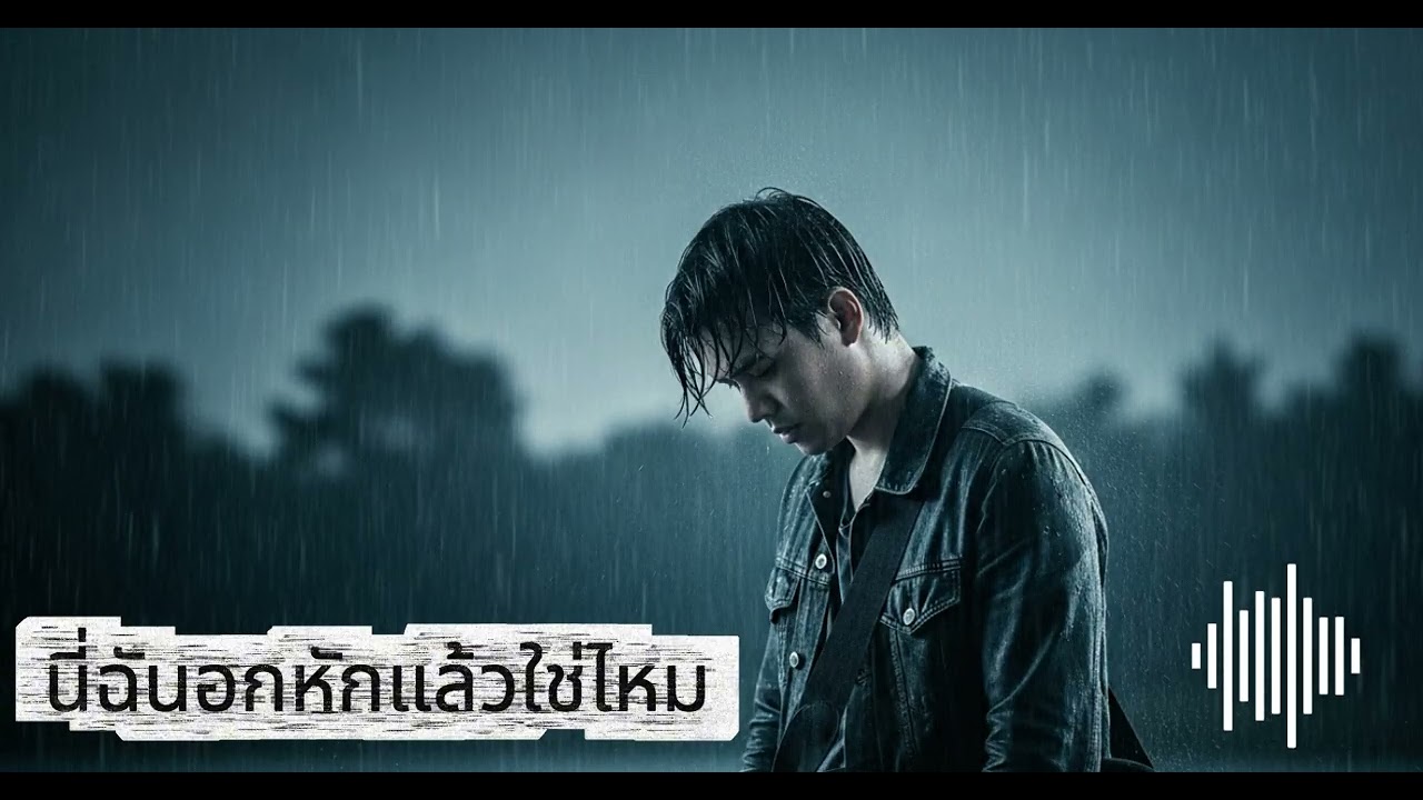 นี่ฉันอกหักแล้วใช่ไหม - Spidey Music | Thai Rock Ballad (Official Audio)