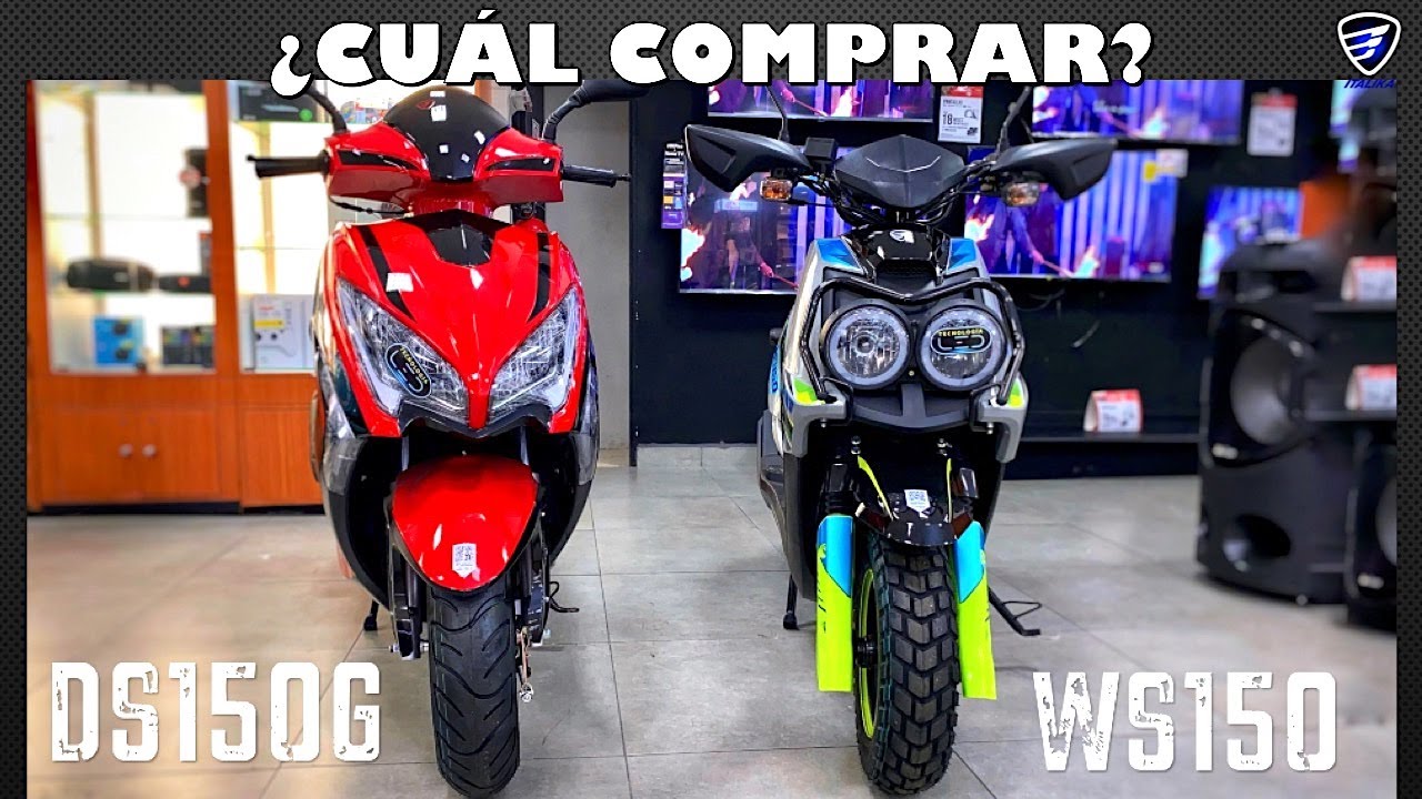 Italika WS150 vs DS150g ¿CUÁL COMPRAR?