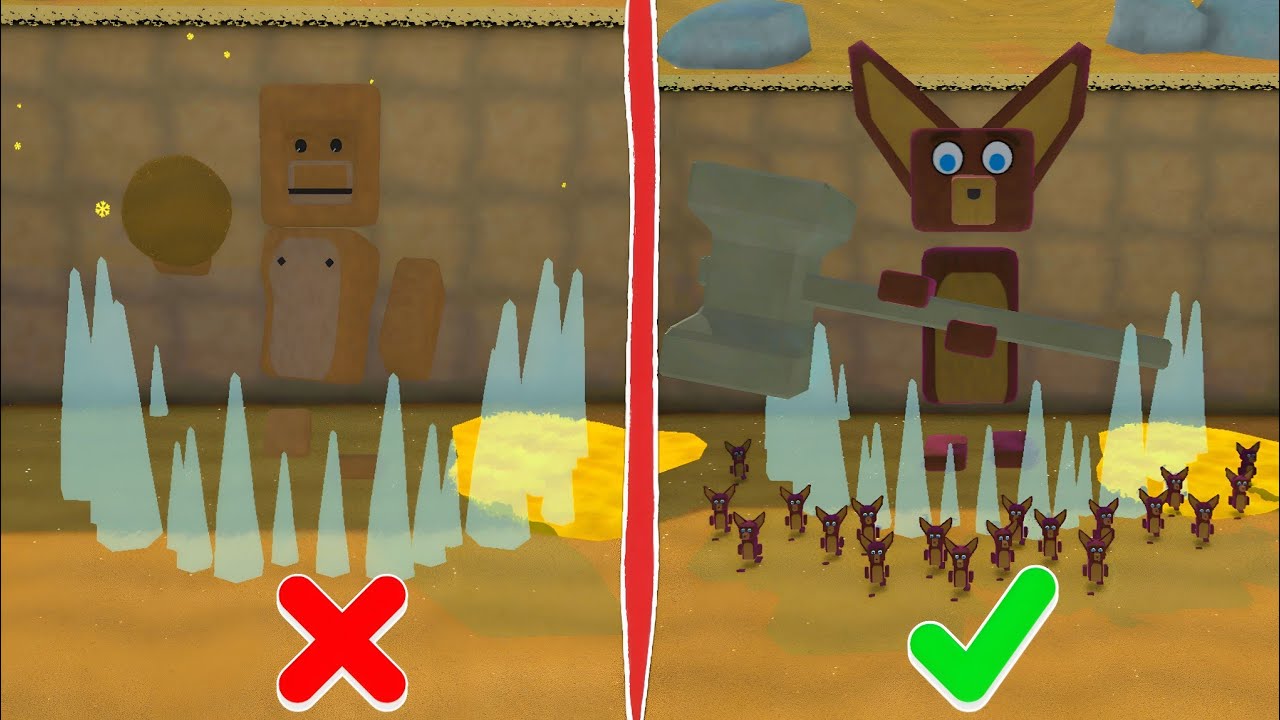 Mega Desert Fennec Boss Fight - Super Bear Adventure Gameplay Walkthrough 