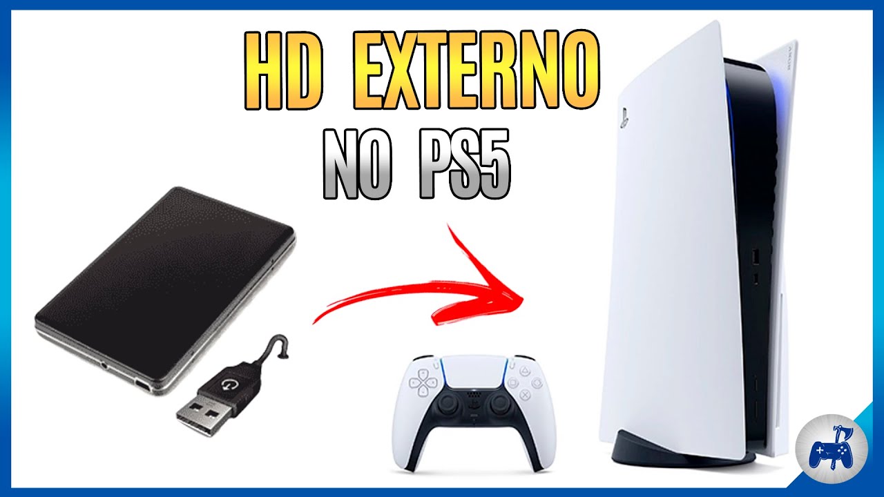 COMO utilizar HD externo NO PS5 | Como usar jogos de PS4 no HD Externo no PS5? Tutorial / Dicas PS5