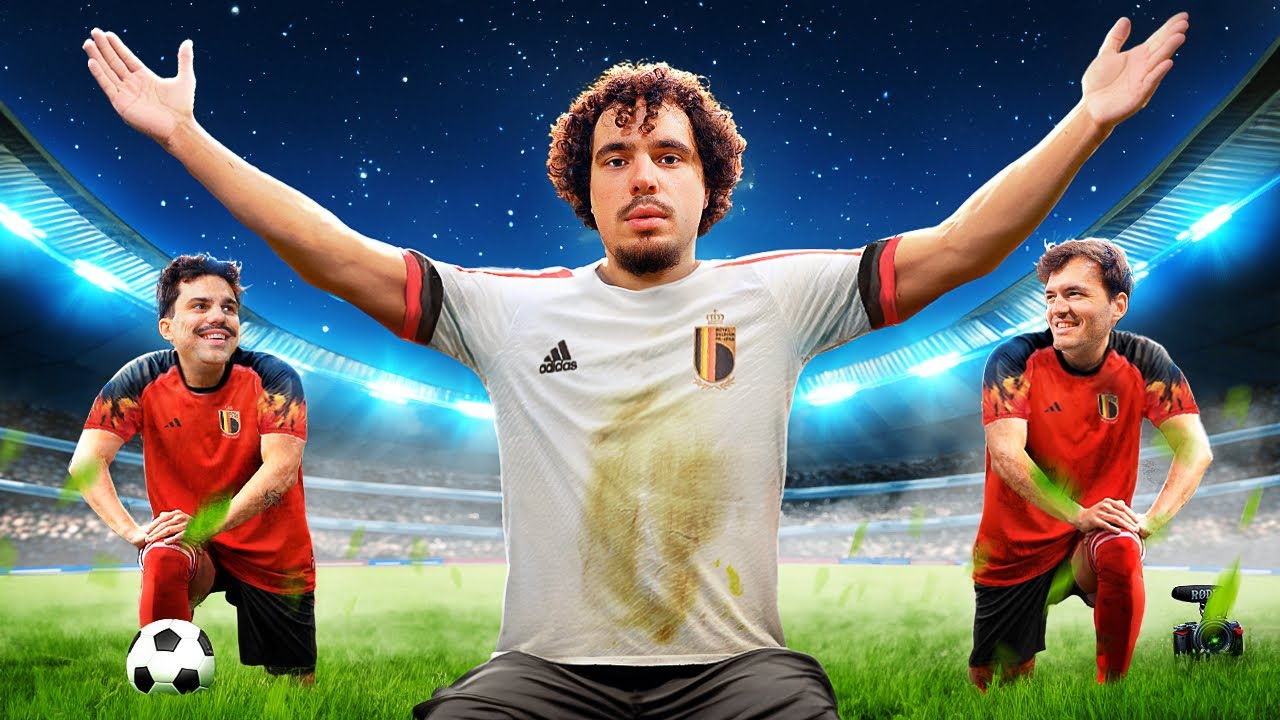 I Played Football with Average Rob & Milan Cools in my First Ever YouTube Video