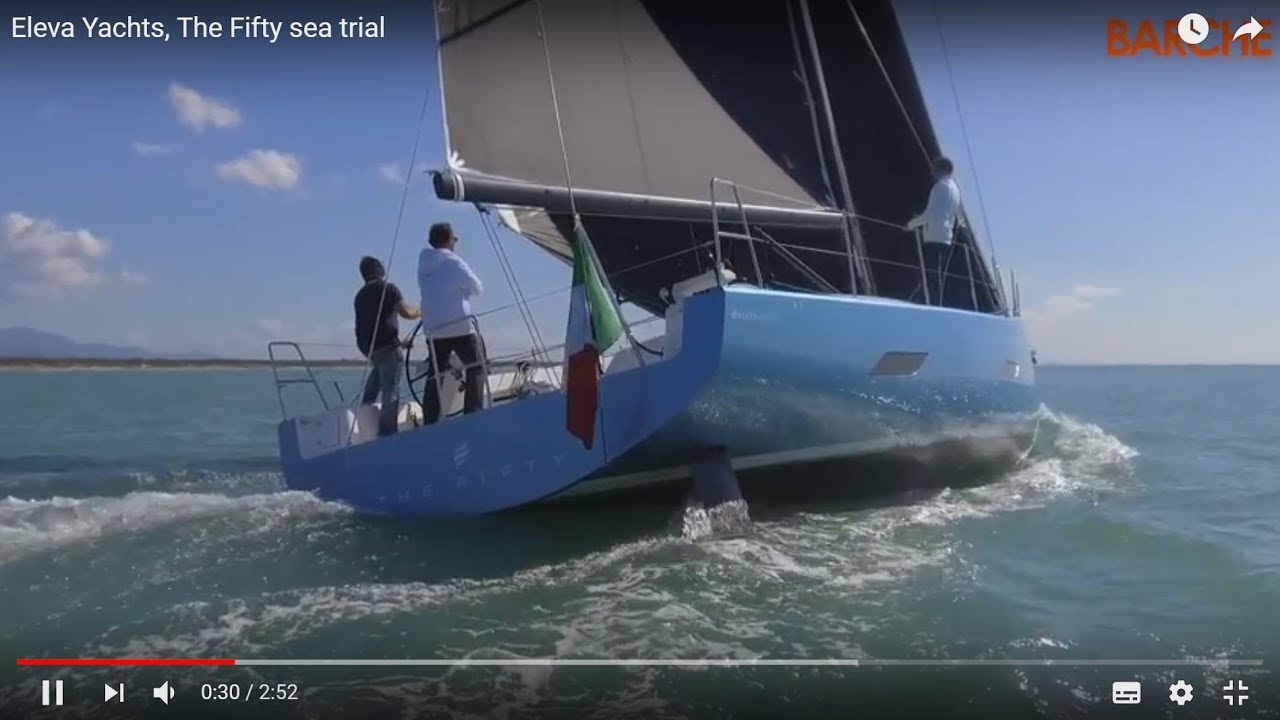 Eleva Yachts, The Fifty la prova in mare di BARCHE MAGAZINE