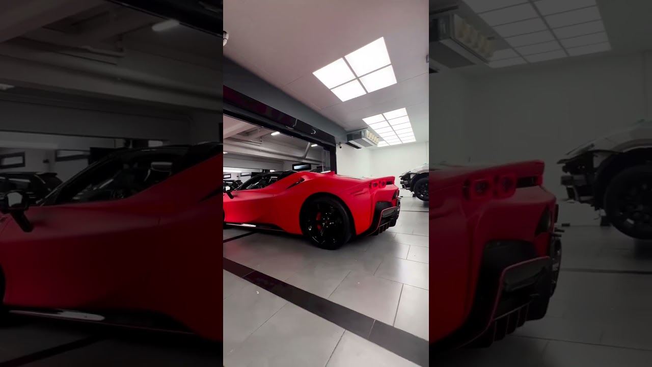 La Ferrari SF90 Spider de MS MOTORS🫰🏼🥵#msmotors #msmotorscannes #cannes #mkms #ferrari #spider