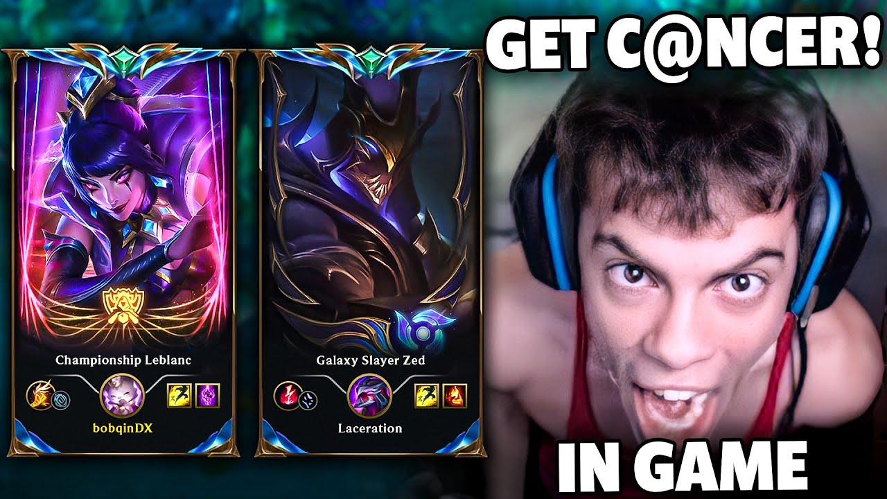 When Rank 1 Leblanc and Zed team up vs Dantes...