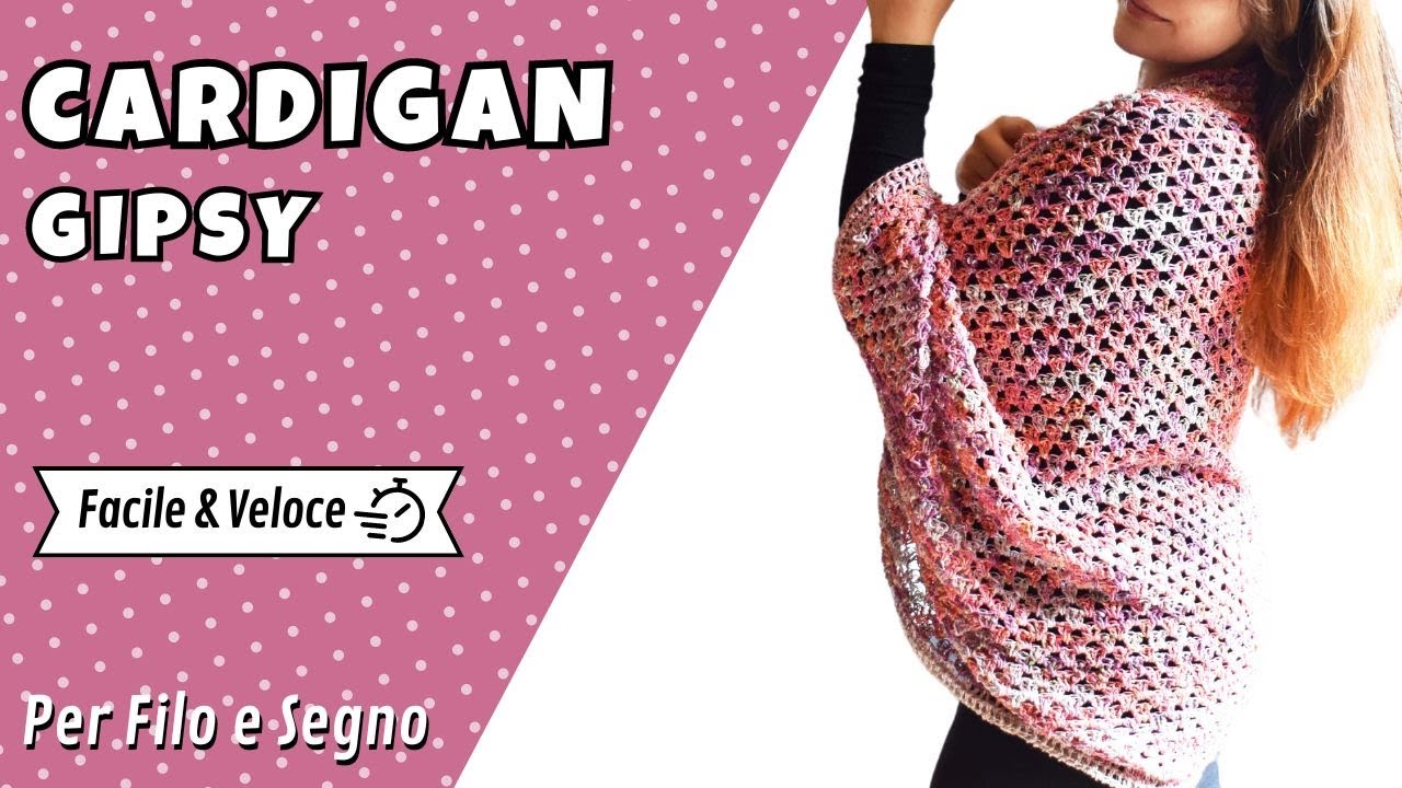 Cardigan Gipsy #uncinettofacile