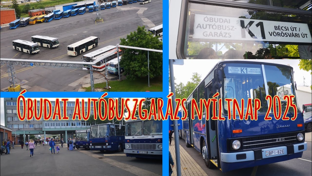 Nyíltnap az Óbudai autóbuszgarázsban, Ikarus 280.49 BPI-829 @K1 #különjárat