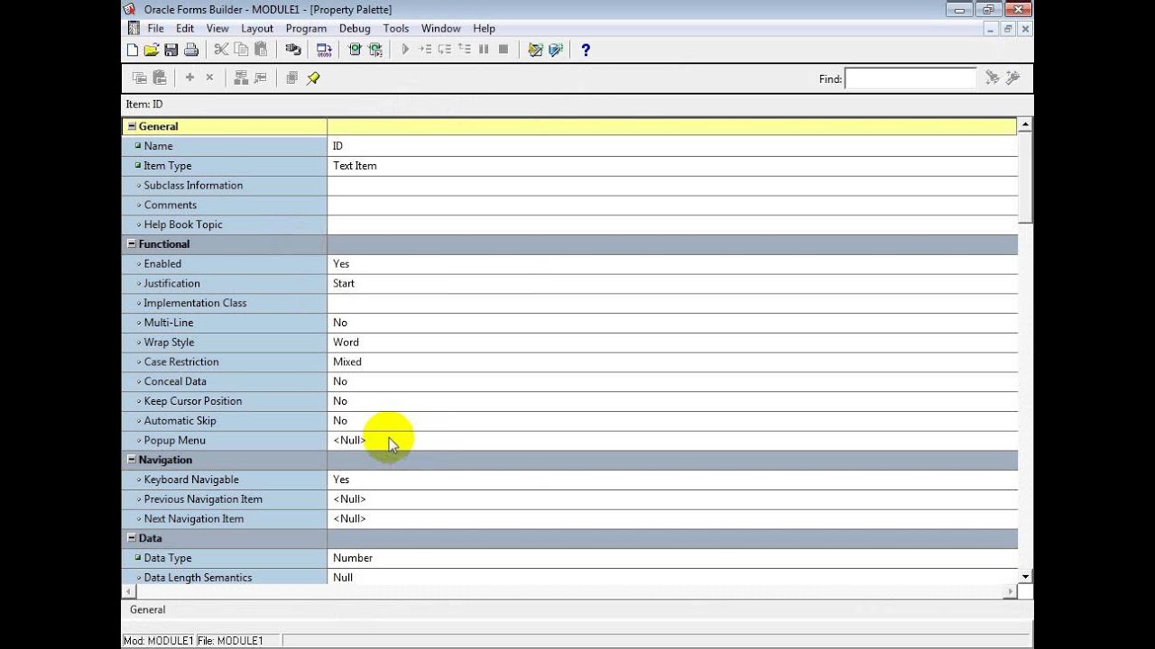 Oracle Forms Training : using Sequence to generate automated data.
