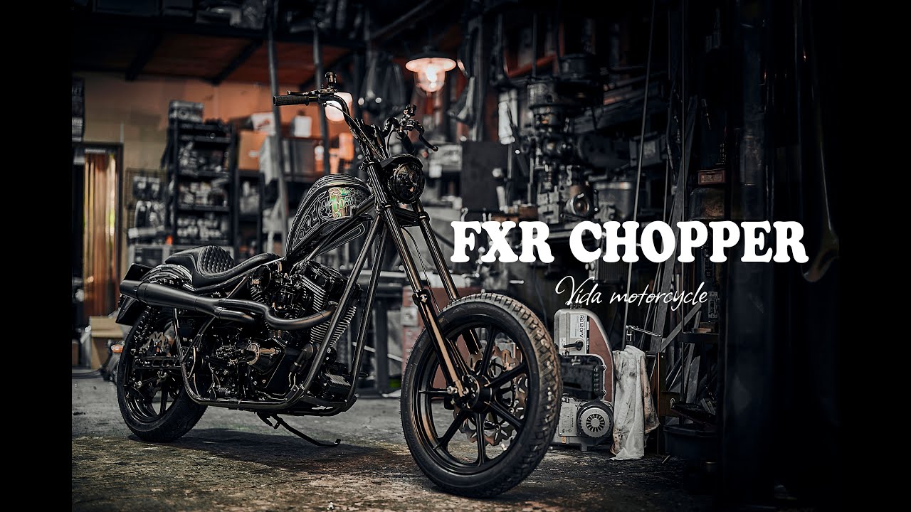 【CHOPPER FXR】Vida motorcycle
