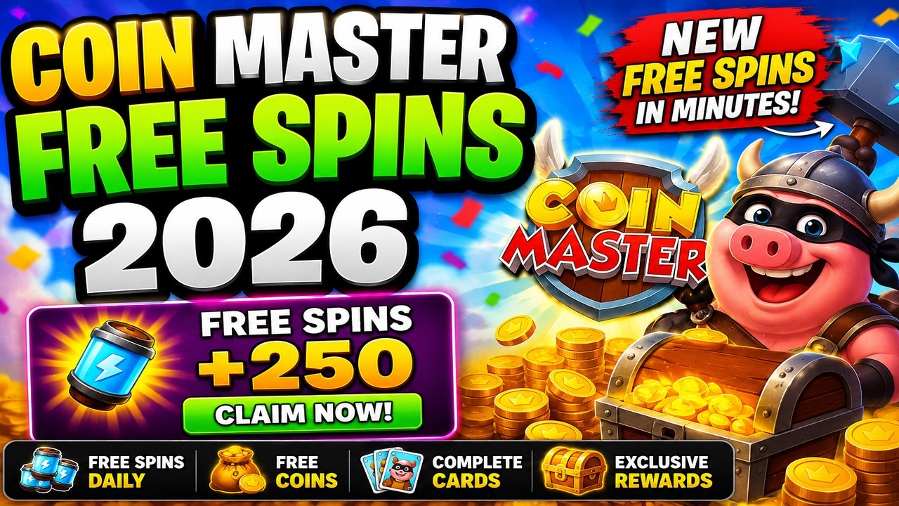 Coin Master Free Spins 2026 🔥 NEW Free Spins In Minutes