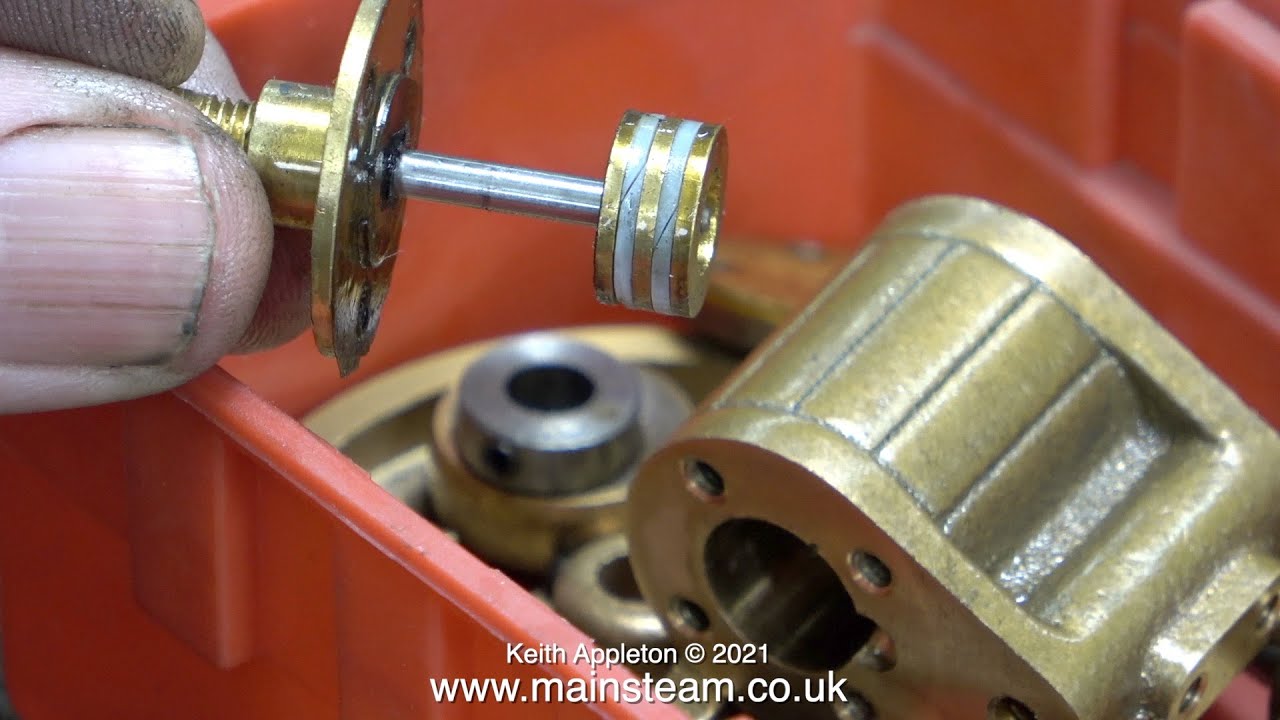 A PM RESEARCH MODEL STEAM ENGINE - PART #2 - IN THE WORKSHOP