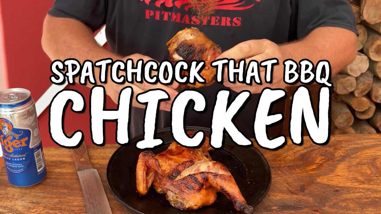 Grilled Spatchcock Chili Chicken