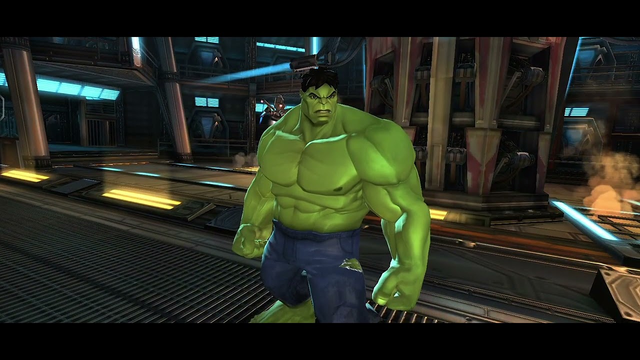 Hulk Vs Scarlet Witch Marvel Avengers war Fight 