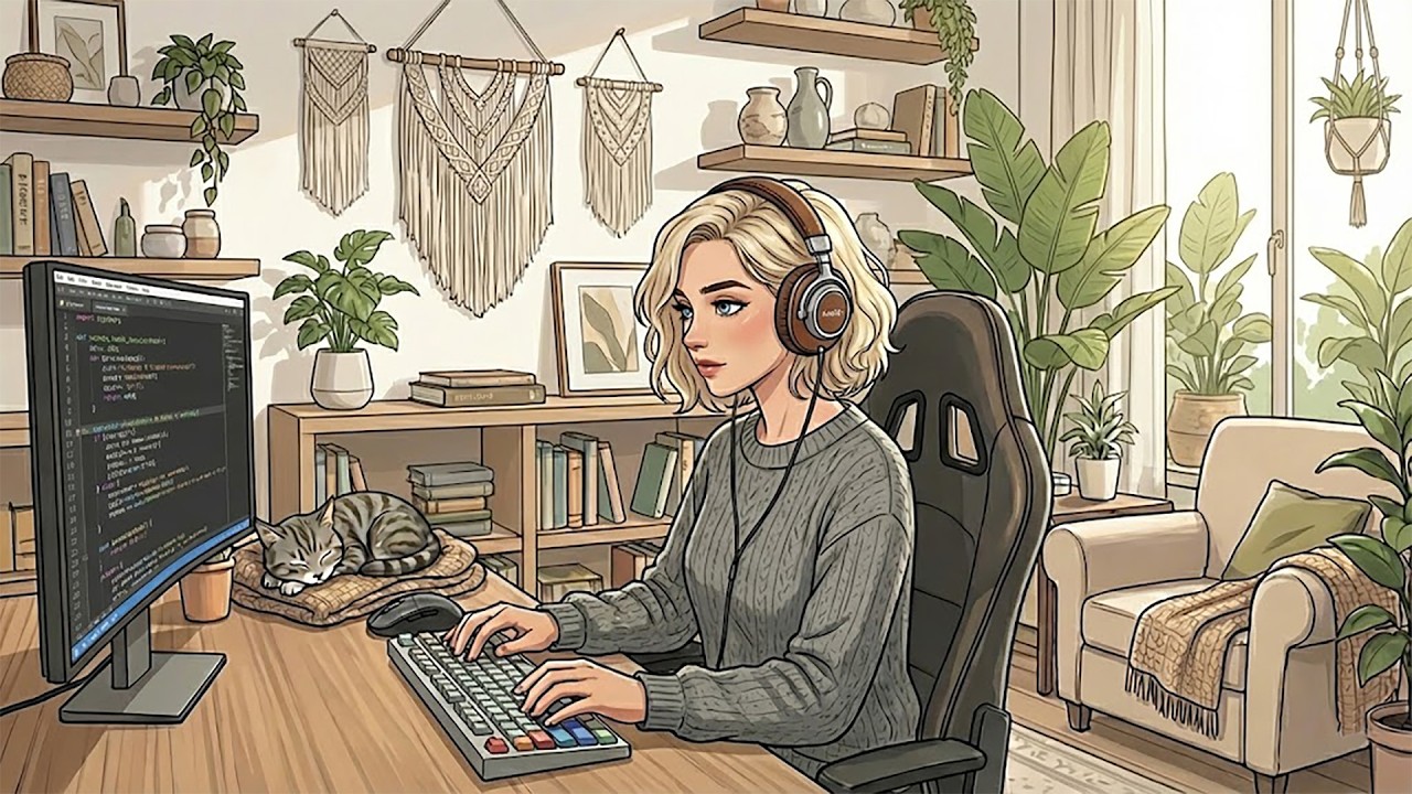 Morning Light Lofi ☀️ Gentle Beats for Calm & Productive Focus 🌿 #lovelofisongs