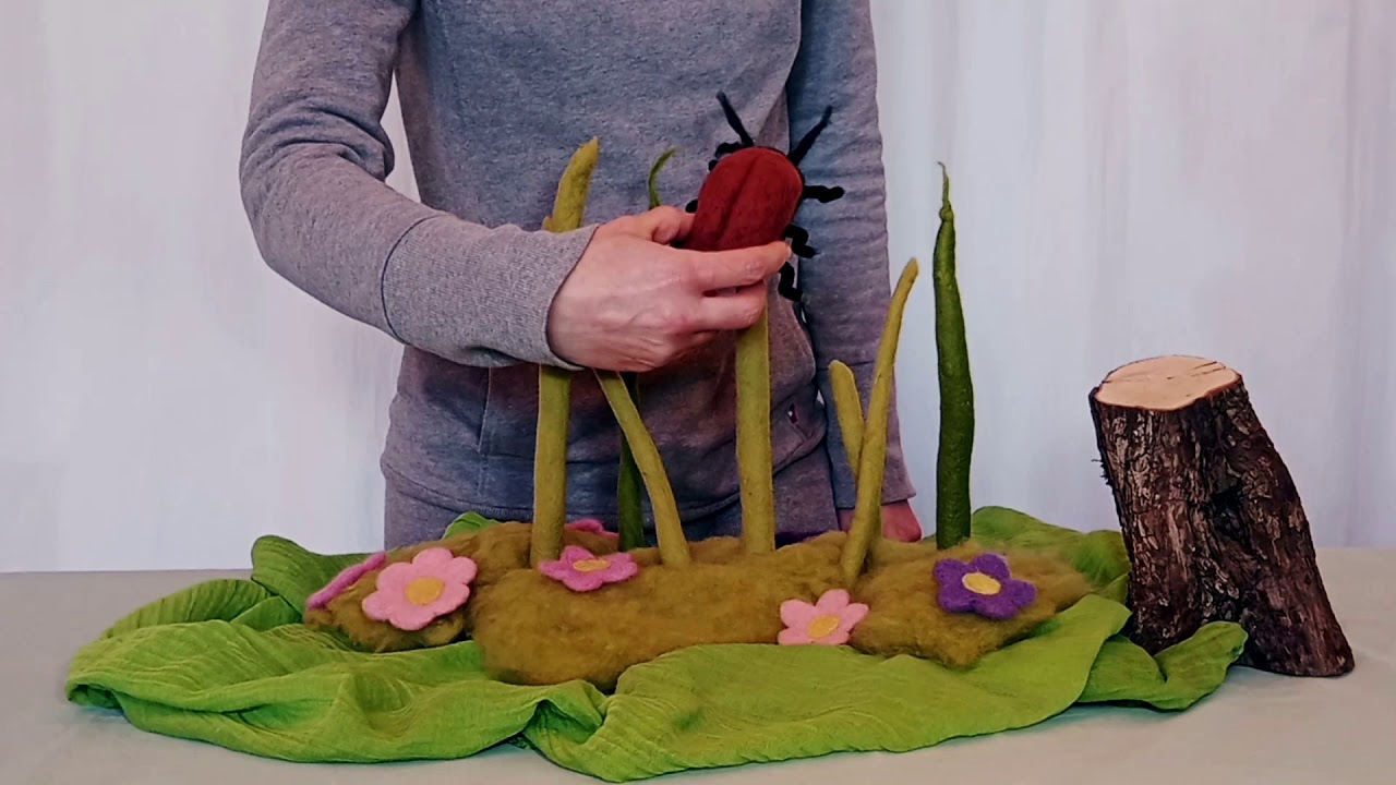 Puppenspiel, Märchen, Waldorf ( Frühling, Sommer ) - Der Käfer